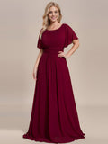 Formal Empire Waist A-Line Chiffon Bridesmaid Dress