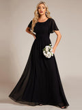 Formal Empire Waist A-Line Chiffon Bridesmaid Dress