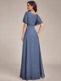 Formal Empire Waist A-Line Chiffon Bridesmaid Dress