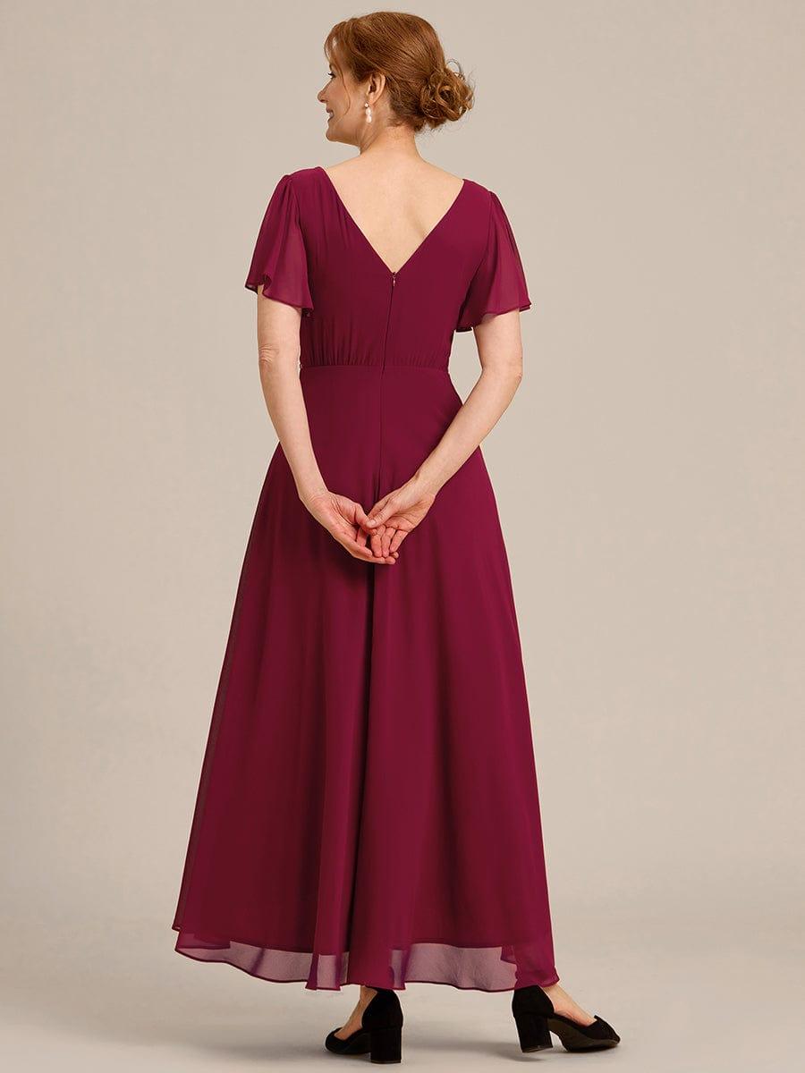 Elegant Empire Waist Chiffon A-Line Mother of the Bride Dress