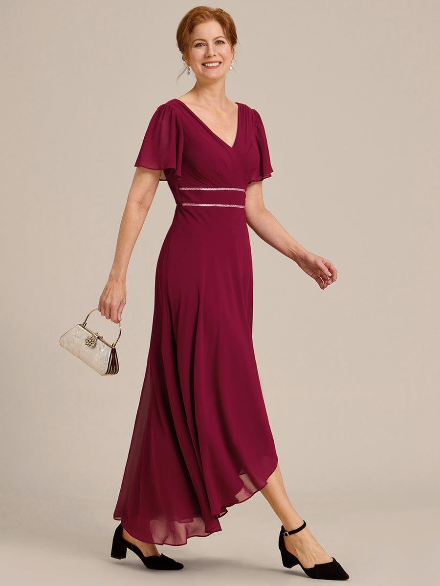 Elegant Empire Waist Chiffon A-Line Mother of the Bride Dress