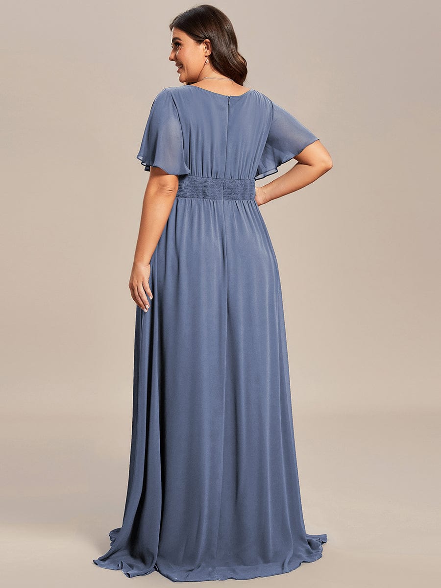 Formal Empire Waist A-Line Chiffon Bridesmaid Dress