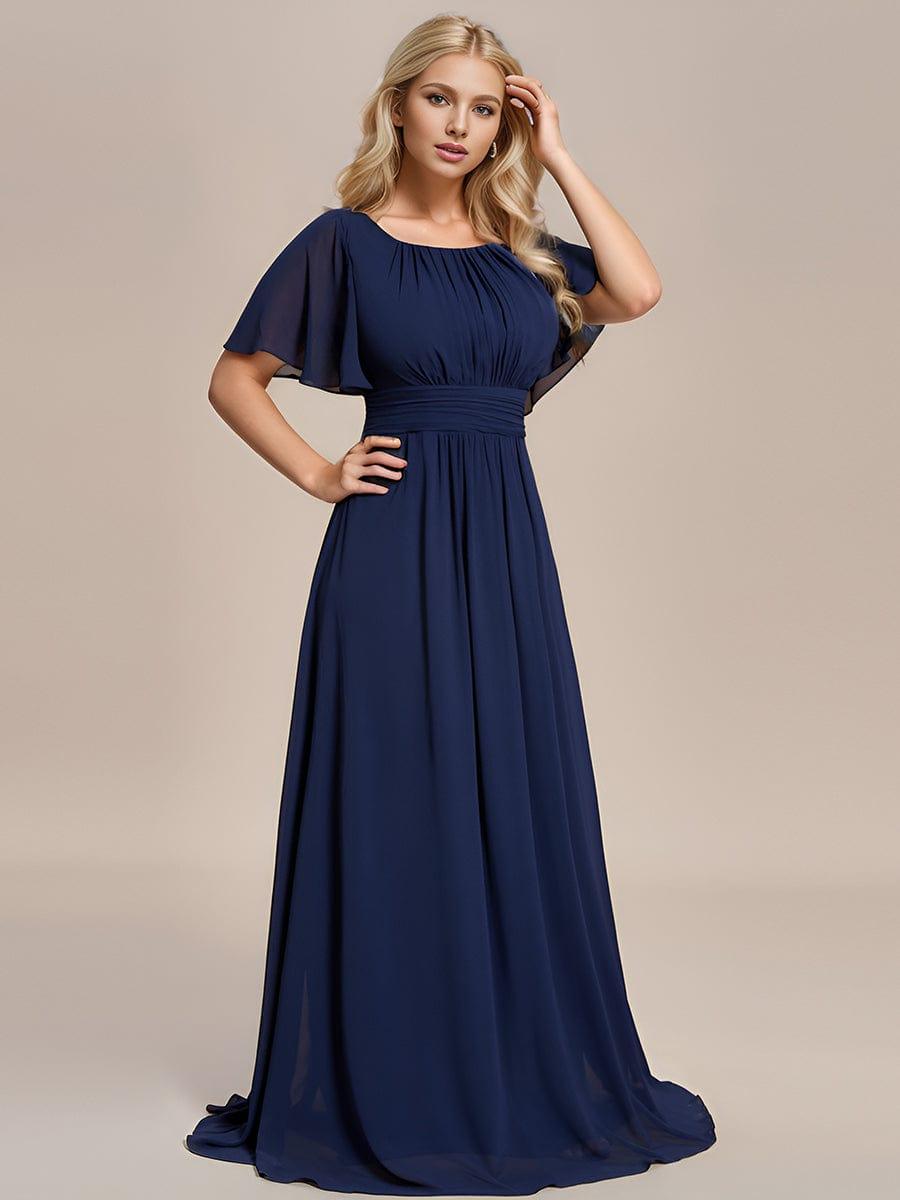 Formal Empire Waist A-Line Chiffon Bridesmaid Dress